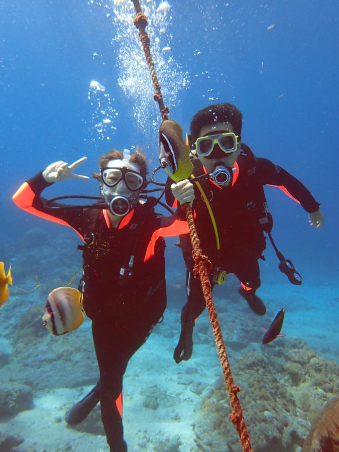 Bed and Breakfast Moon'S Diving House Lu-tao Exteriér fotografie
